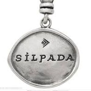 Silpada Charm "Live Life in Style"